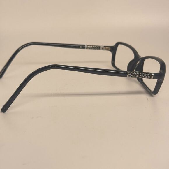Coach Eyeglasses Frame CONCETTA 624 BLACK 51-16-135 Plastic Rectangular H17320 - Picture 4 of 7